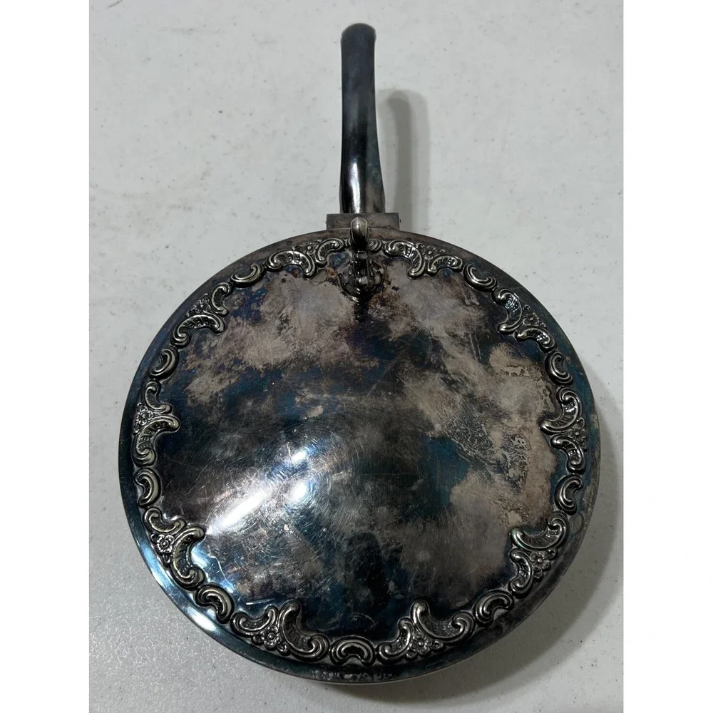 Alpacca Mexico‎ Silver Plate Silent Butler Ornate Original Alt Heidelberg
